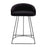 LumiSource Canary Upholstered Counter Stool, Set of 2, Black