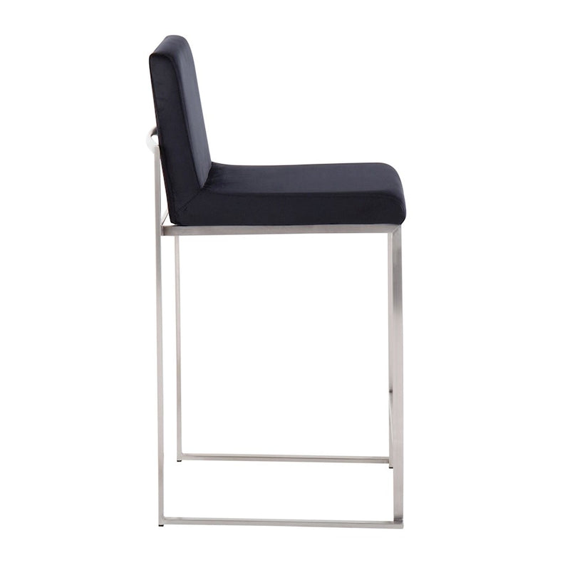 LumiSource Fuji High Back Counter Stool, Set of 2