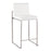 LumiSource Fuji High Back Counter Stool, Set of 2, Steel/WHV
