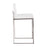 LumiSource Fuji High Back Counter Stool, Set of 2, Steel/WHV