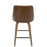 LumiSource Gianna Counter Stool, Set of 2, Walnut/Grey/Black