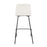 LumiSource Marco Counter Stool, Set of 2, Black/White
