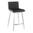 LumiSource Mason Swivel Counter Stool, Set of 2, Steel