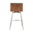 LumiSource Mason Swivel Counter Stool, Set of 2, Steel
