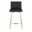 LumiSource Mason Swivel Counter Stool, Set of 2, Steel