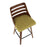 LumiSource Trevi 26'' Counter Stool, Set/2, WAL/GR/BK