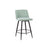 LumiSource Toriano 26" Rd Counter Stool, Set/2, GR/BK
