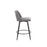LumiSource Toriano 26" Rd Counter Stool, Set/2, GYN/BK