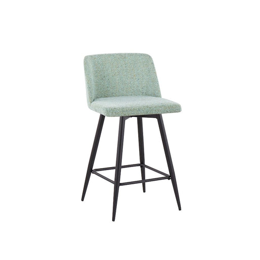 LumiSource Toriano 26" SQ Counter Stool, Set/2, GR/BK