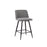 LumiSource Toriano 26" SQ Counter Stool, Set/2, GYN/BK