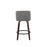LumiSource Toriano 26" Counter Stool, Set/2, WAL/GYN/BK
