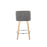 LumiSource Toriano 26" Counter Stool, Set/2, NAT/GYN/CH