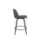 LumiSource Toriano 26" Rd Counter Stool, Set/2, GY/BK