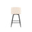 LumiSource Toriano 26" SQ Counter Stool, Set/2, CR/BK