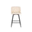 LumiSource Toriano 26" SQ Counter Stool, Set/2, CR/BK