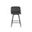 LumiSource Toriano 26" SQ Counter Stool, Set/2, GY/BK