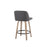 LumiSource Toriano 26" Counter Stool, Set/2, WH/GY/BK