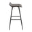 LumiSource Ale Bar Stool, Set of 2, Black Steel/Espresso