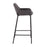 LumiSource Daniella Bar Stool, Set of 2, Black/Charcoal