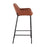 LumiSource Daniella Bar Stool, Set of 2, Black/Camel