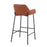 LumiSource Daniella Bar Stool, Set of 2, Black/Camel