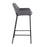 LumiSource Daniella Bar Stool, Set of 2, Black/Grey