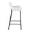 LumiSource Daniella Bar Stool, Set of 2, Black/White