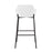LumiSource Daniella Bar Stool, Set of 2, Black/White