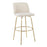 LumiSource Toriano 30" Barstool, Set/2, CR Noise/Gold