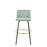 LumiSource Toriano 30" Barstool, Set/2, GR/BK/Gold