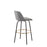 LumiSource Toriano 30" Barstool, Set/2, GYN/BK/Gold