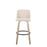 LumiSource Toriano 30" Barstool, Set/2, WH/CR Noise/BK