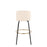 LumiSource Toriano 30" Barstool, Set/2, CR/BK/Gold