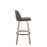 LumiSource Toriano 30" Barstool, Set/2, WH/GY/BK