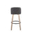 LumiSource Toriano 30" Barstool, Set/2, WH/GY/BK