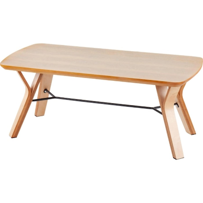 LumiSource Folia Bench in Natural Wood