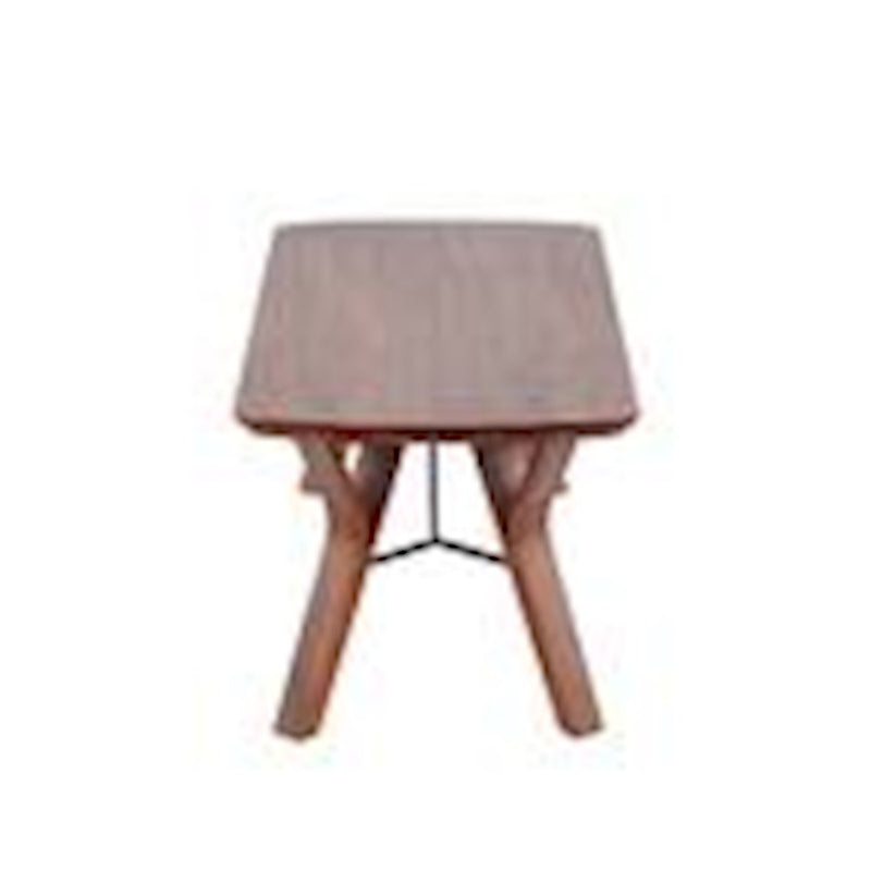 LumiSource Folia Bench in Walnut Wood