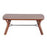 LumiSource Folia Bench in Walnut Wood