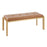 LumiSource Fuji Bench in Gold Metal/Camel PU - BC-FUJIAUCAM