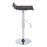 LumiSource Mirage Ale Bar Stool in Chrome/Black Mesh