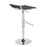 LumiSource Mirage Ale Bar Stool in Chrome/Black Mesh