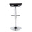 LumiSource Mirage Ale Bar Stool in Chrome/Black Mesh