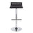 LumiSource Mirage Ale Bar Stool in Chrome/Black Mesh
