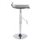 LumiSource Mirage Ale Bar Stool in Chrome/Silver Mesh