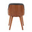 LumiSource Bacci Chair, Walnut Wood/Black PU