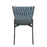 LumiSource Braided Tania Chair, Set of 2, Black/Green