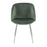 LumiSource Fran Chair, Set of 2 in Chrome/Sage Green Velvet
