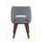 LumiSource Triad Chair, Set of 2, Walnut Bamboo/Grey
