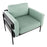 LumiSource Kari Chair, Black/Light Green