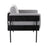LumiSource Kari Chair, Black/Light Grey